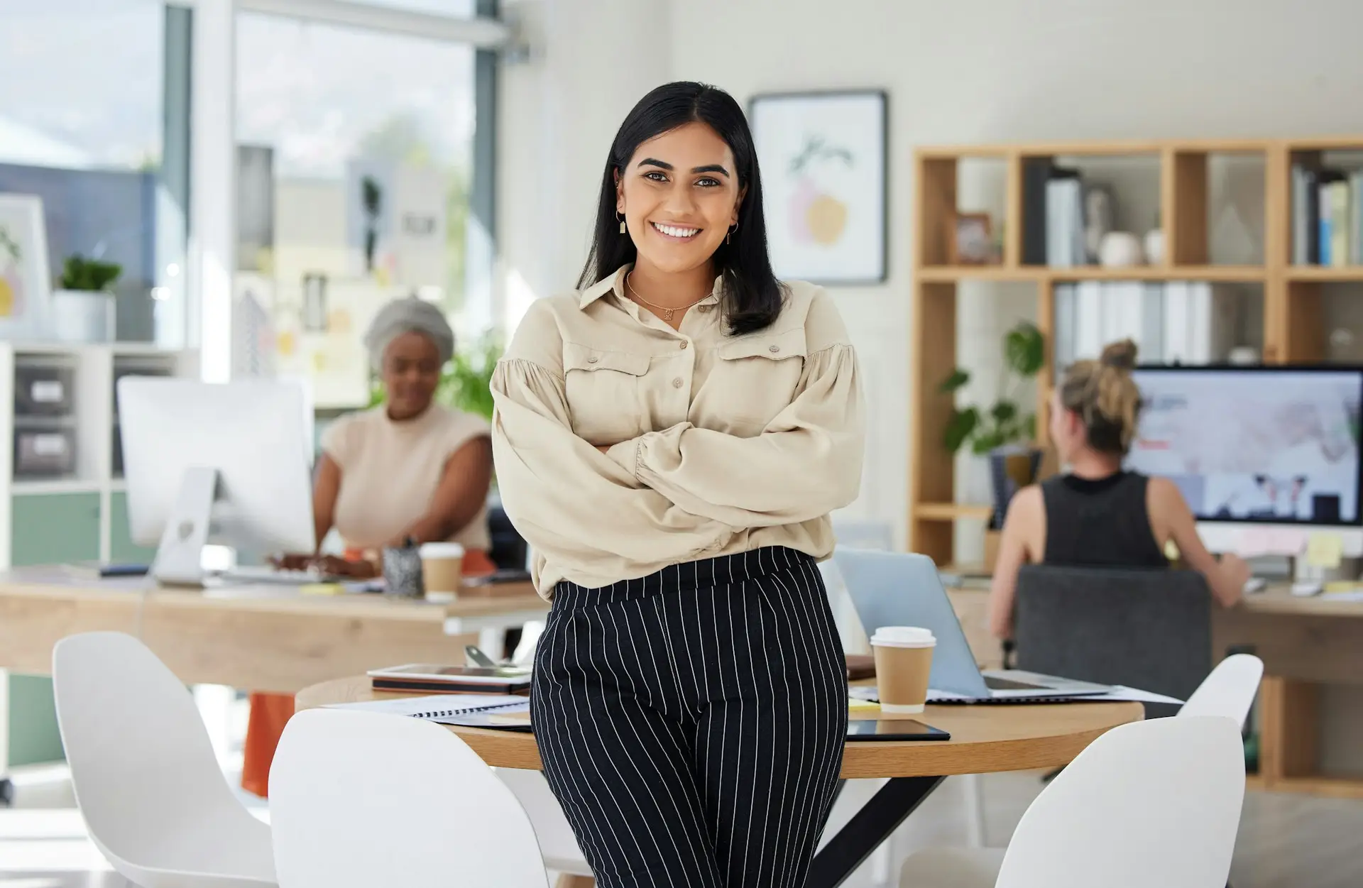 Business woman, entrepreneur and startup small business in the social media content writing field.